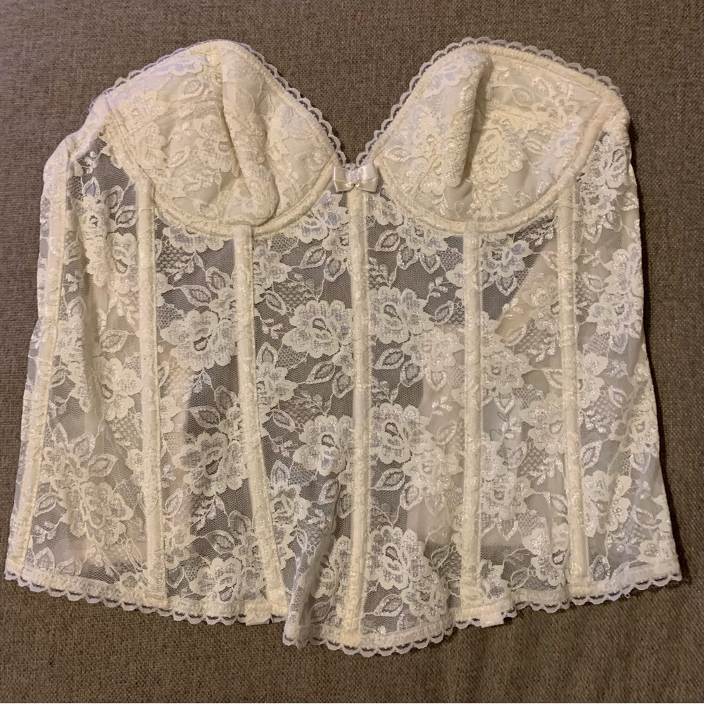 Vintage Lady Marlene Lace Bustier Top